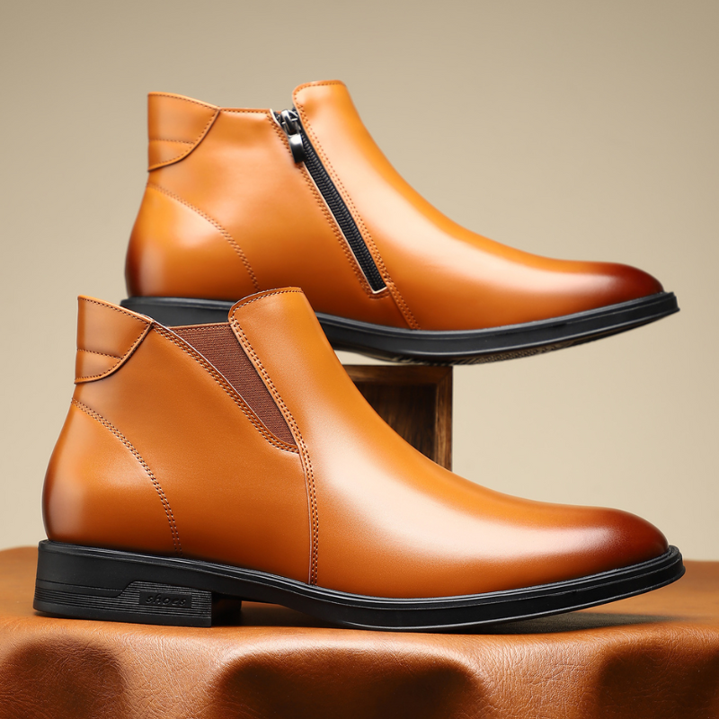 Sterling Leather Chelsea Boots