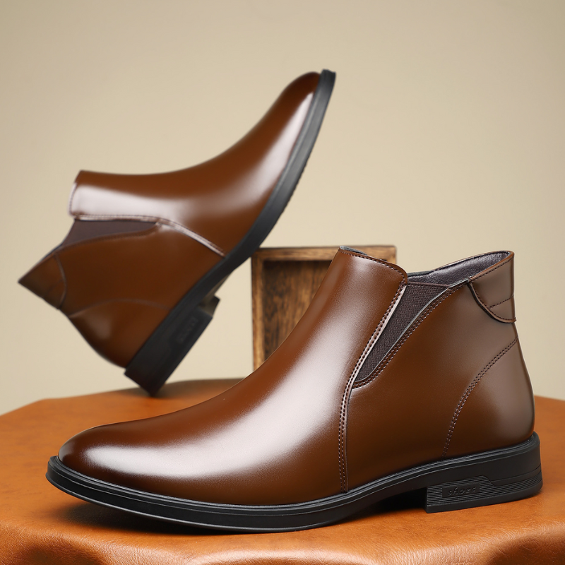 Sterling Leather Chelsea Boots