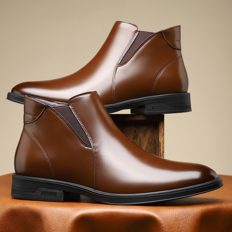 Sterling Leather Chelsea Boots