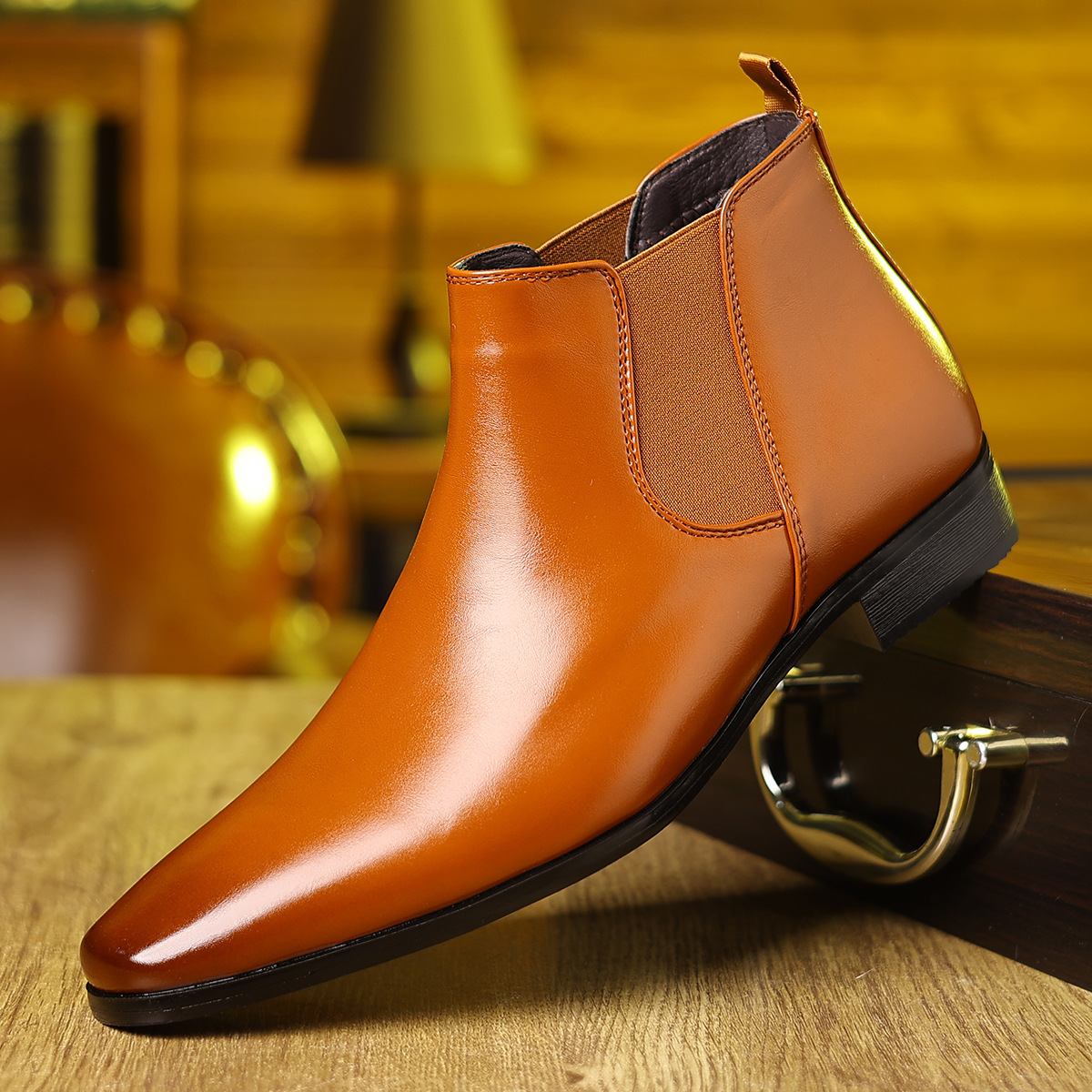Bradford Leather Chelsea Boots
