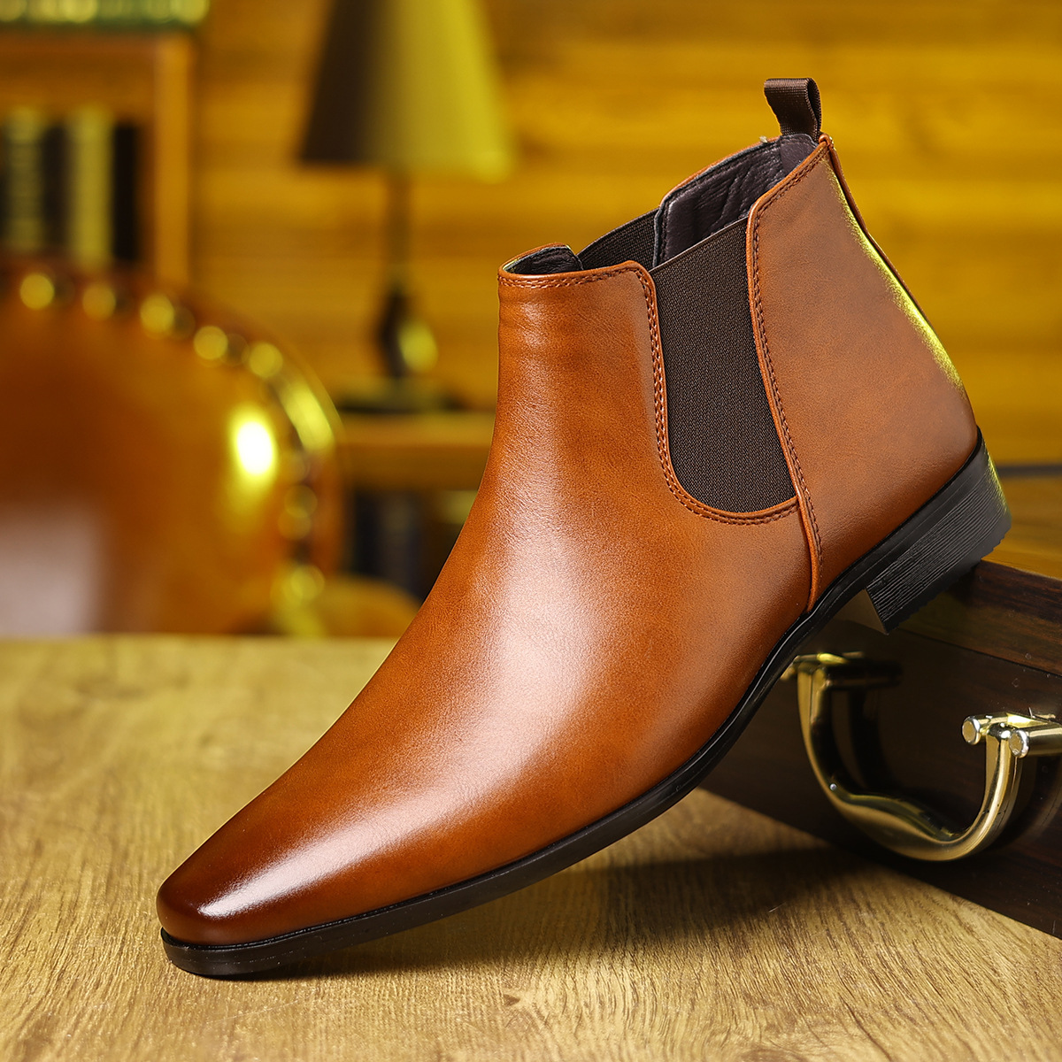 Bradford Leather Chelsea Boots