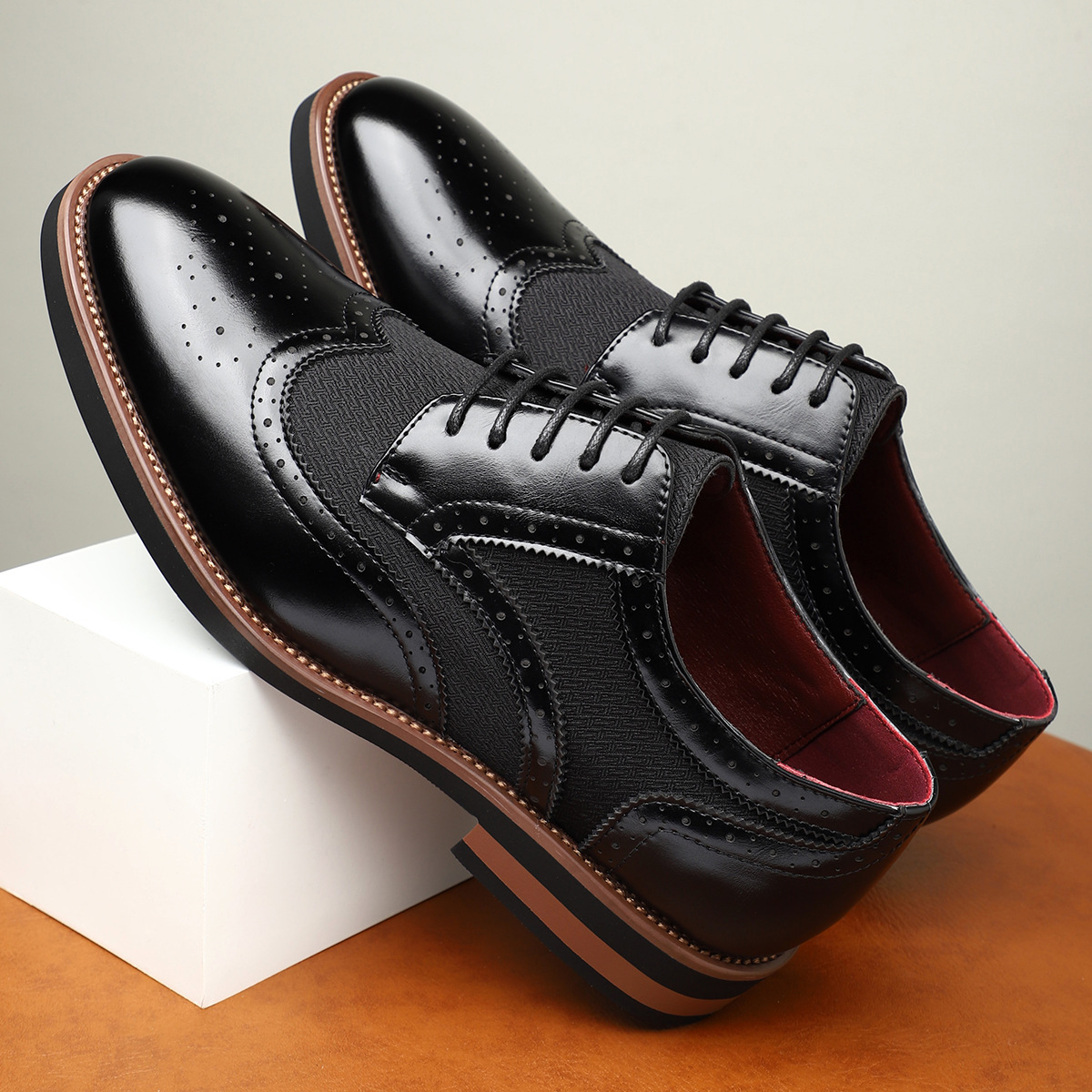 Regency Leather Brogue Dress Shoes