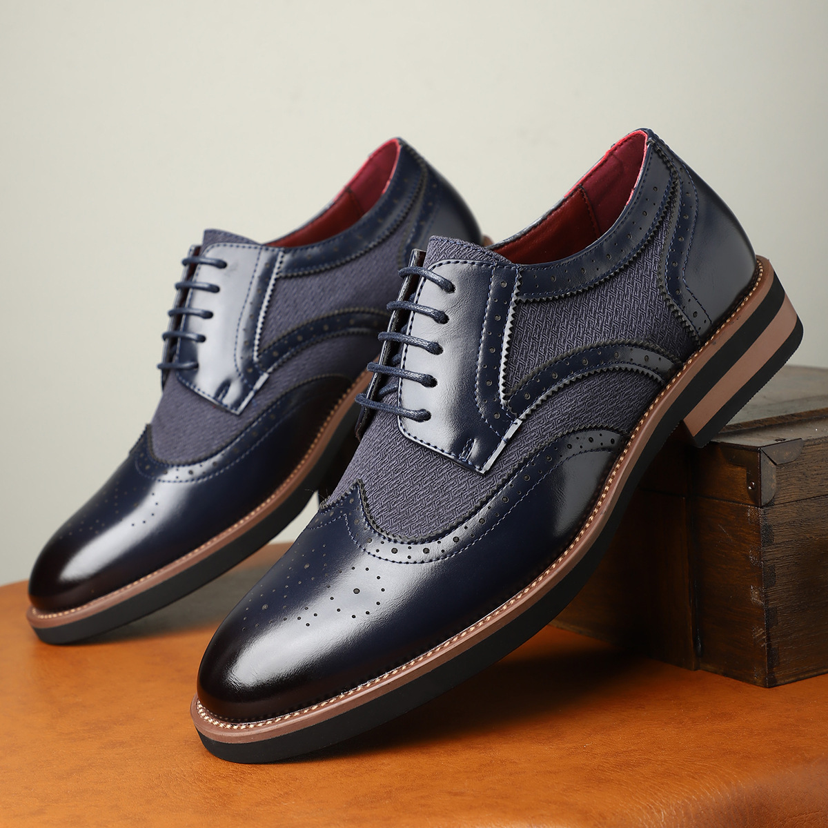 Regency Leather Brogue Dress Shoes