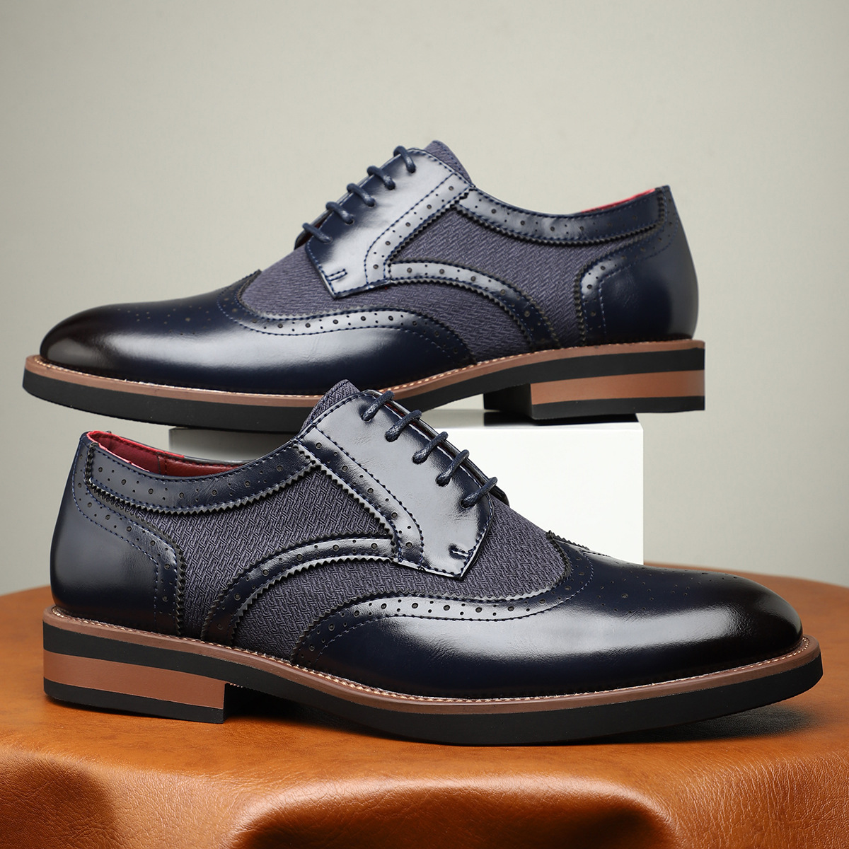 Regency Leather Brogue Dress Shoes