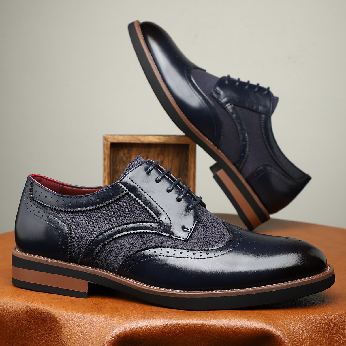Regency Leather Brogue Dress Shoes