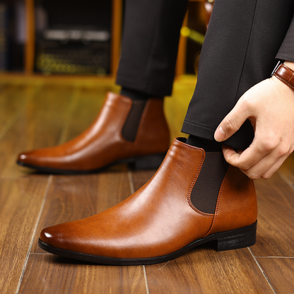 Bradford Leather Chelsea Boots