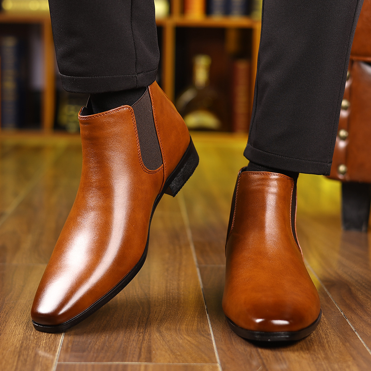 Bradford Leather Chelsea Boots