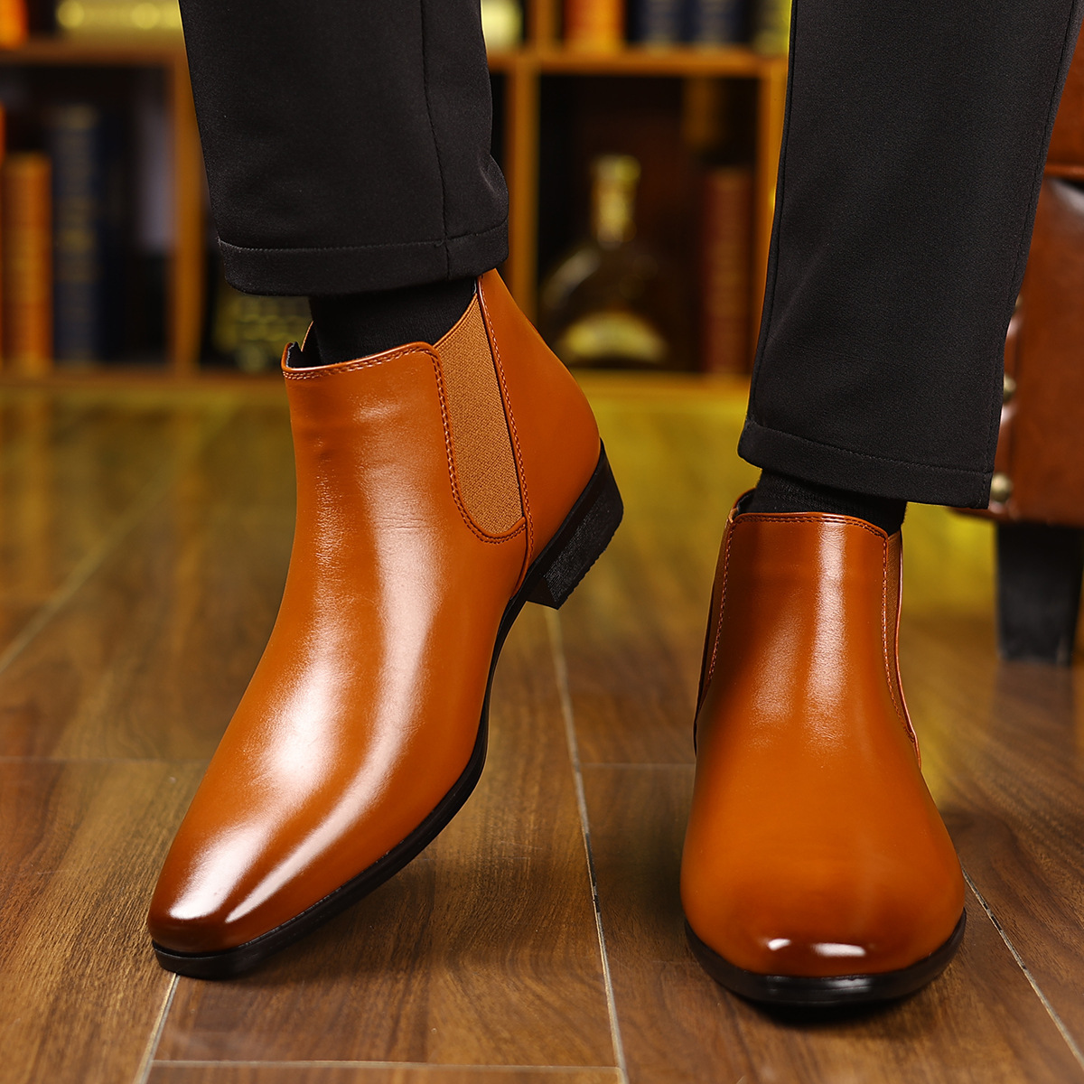 Bradford Leather Chelsea Boots