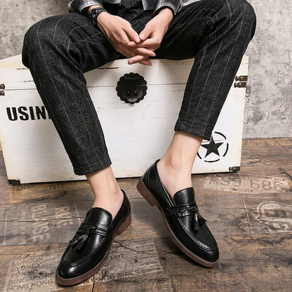 Cambridge Leather Tassel Loafers