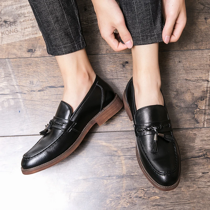 Cambridge Leather Tassel Loafers