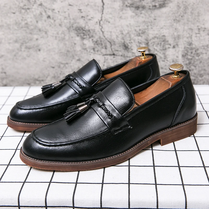 Cambridge Leather Tassel Loafers