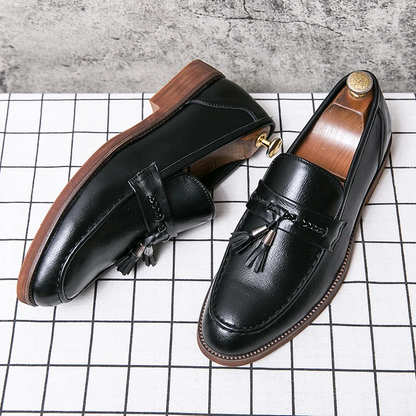 Cambridge Leather Tassel Loafers