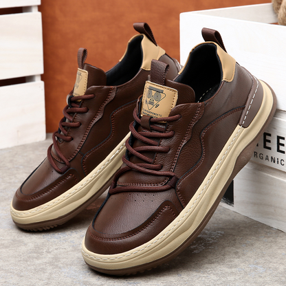 Pelle Italiana Genuine Leather Sneakers