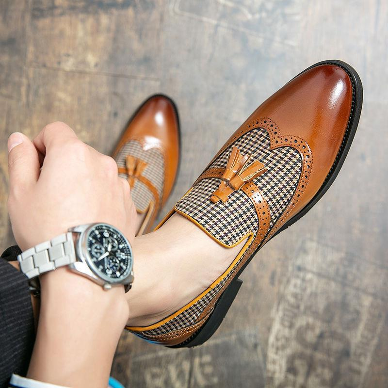 Gatsby Leather Tassel Loafers