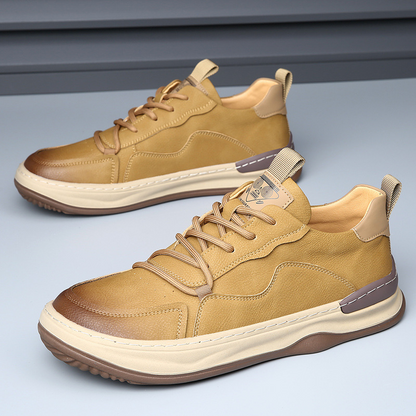 Luca Italiana Leather Sneakers