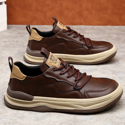 Pelle Italiana Genuine Leather Sneakers