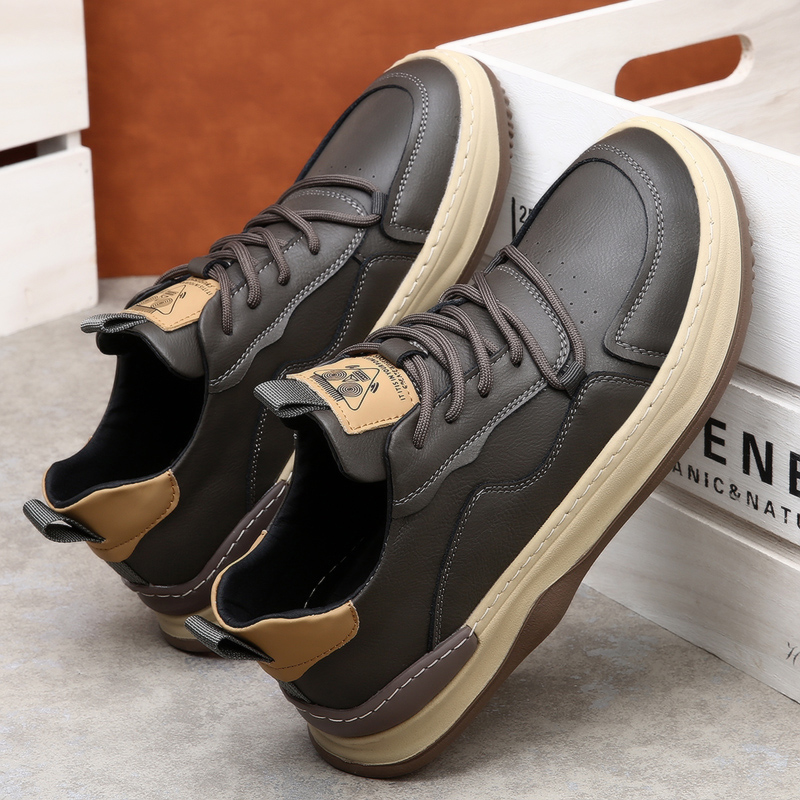 Pelle Italiana Genuine Leather Sneakers